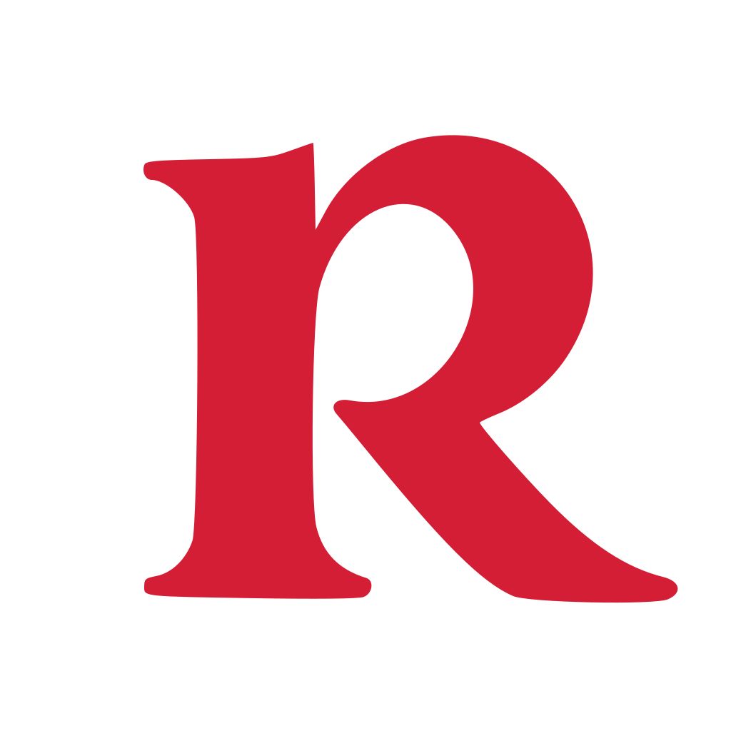 A Design of a Stylized Letter 'r' | CraftyCuts.ai