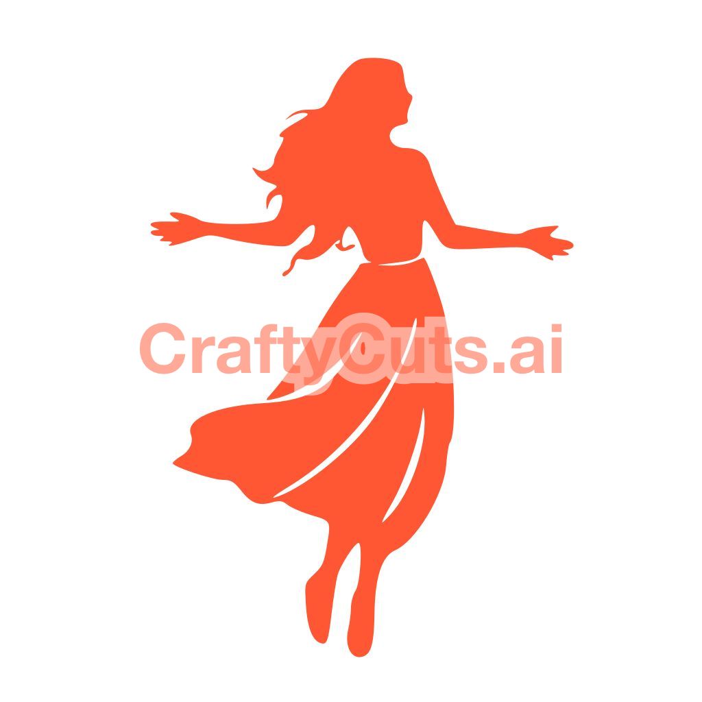 Free spirited Person CraftyCuts ai free-spirited-person-craftycuts-ai